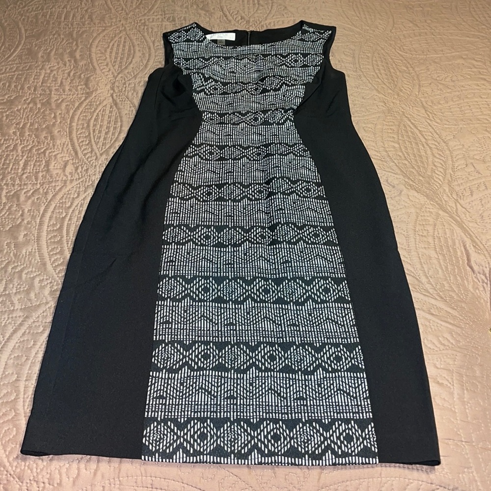 Kasper Black and White Dress - NWOT